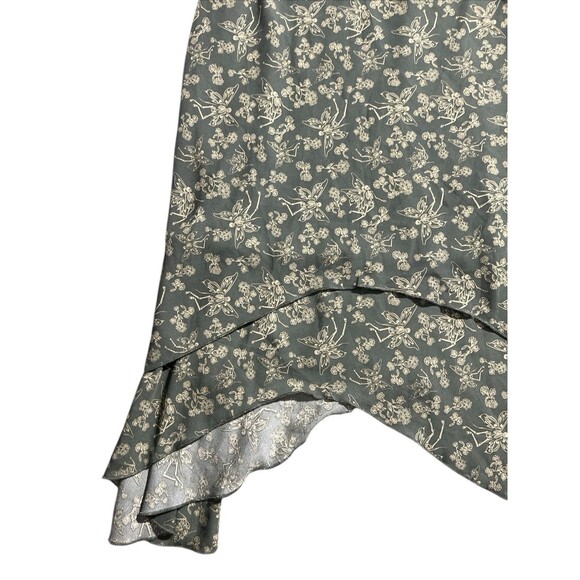 Thorn & Fable Maxi Skirt Women Sz SM Skeleton Butterfly Pixie Hem Fairy Goth - Picture 3 of 11